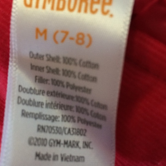 Girls’s Gymboree quilted corduroy reversible vest - Picture 3 of 4